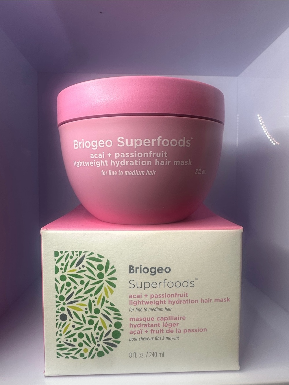 Briogeo Superfoods Hydration Hair Mask - Pink